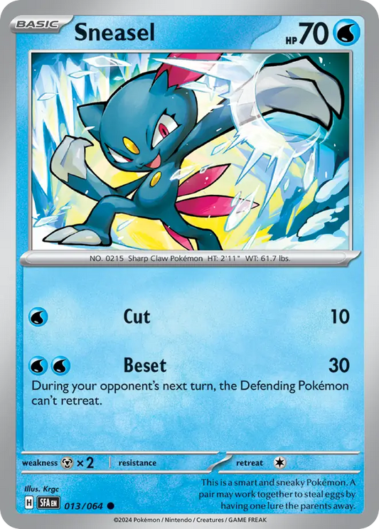 Sneasel - 13/64 Shrouded Fable