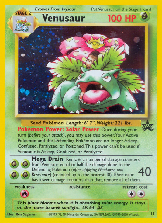 Venusaur - 13/53 Wizards Black Star Promos