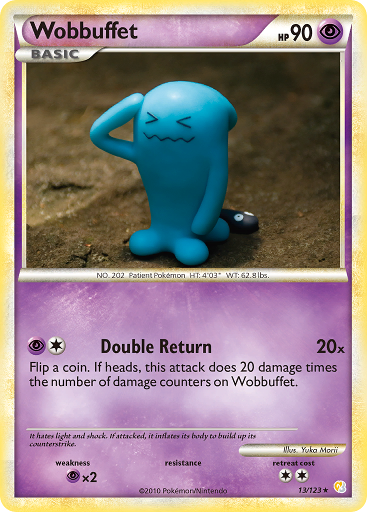 Wobbuffet - 13/123 HeartGold & SoulSilver