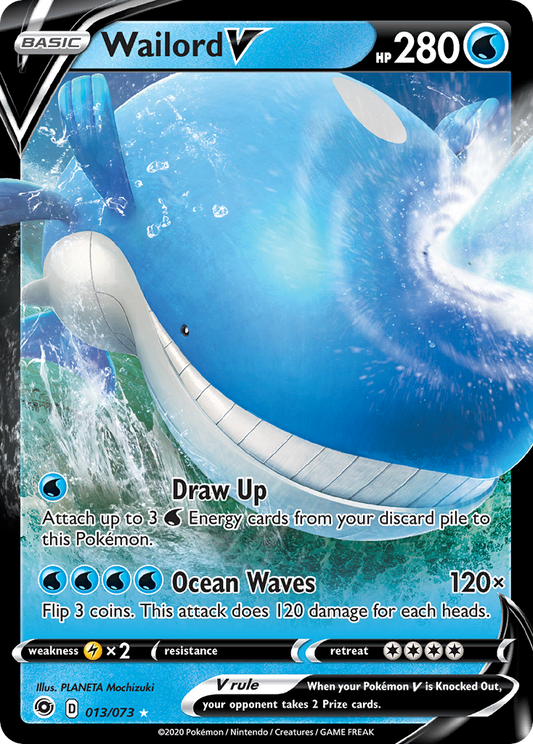 Wailord V - 13/73 Champion's Path