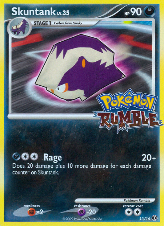 Skuntank - 13/16 Pokémon Rumble