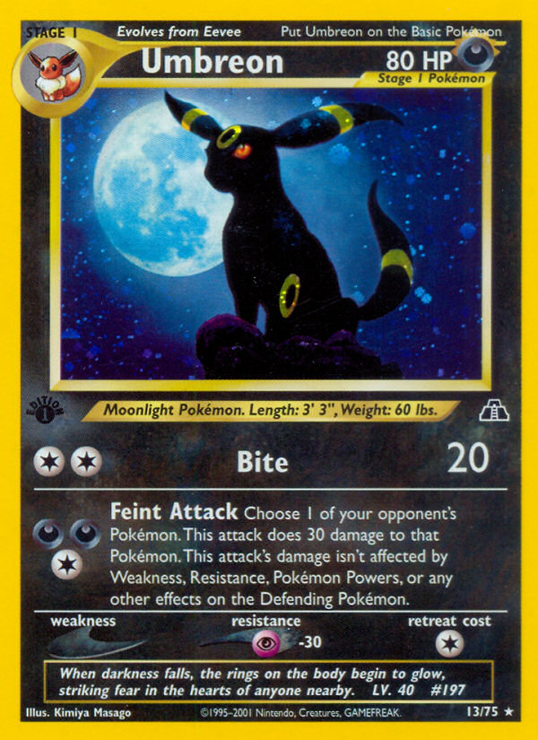 Umbreon - 13/75 Neo Discovery