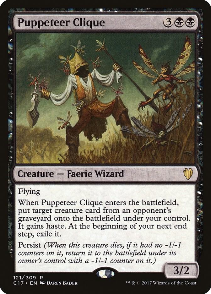 Puppeteer Clique [Commander 2017] 121