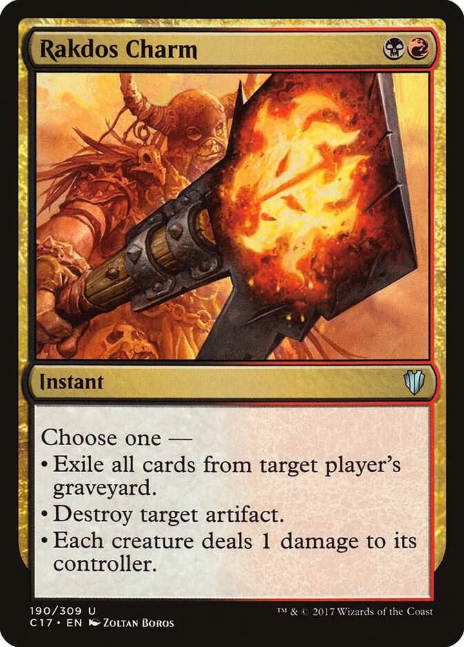 Rakdos Charm [Commander 2017] 190