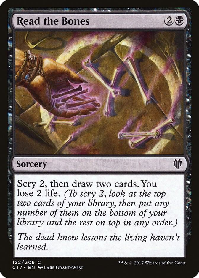 Read the Bones [Commander 2017] 122