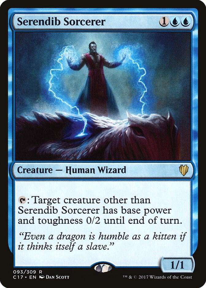 Serendib Sorcerer [Commander 2017] 93