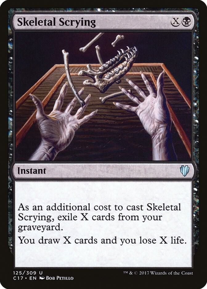Skeletal Scrying [Commander 2017] 125