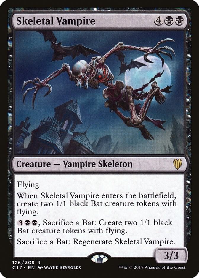Skeletal Vampire [Commander 2017] 126