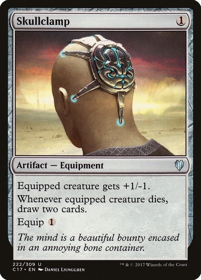 Skullclamp [Commander 2017] 222