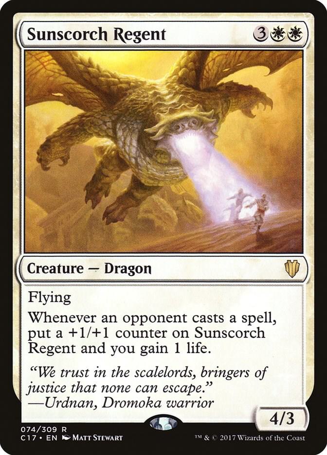 Sunscorch Regent [Commander 2017] 74