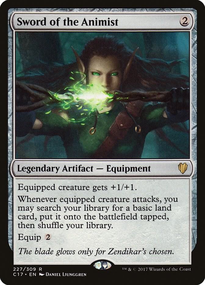 Sword of the Animist [Commander 2017] 227