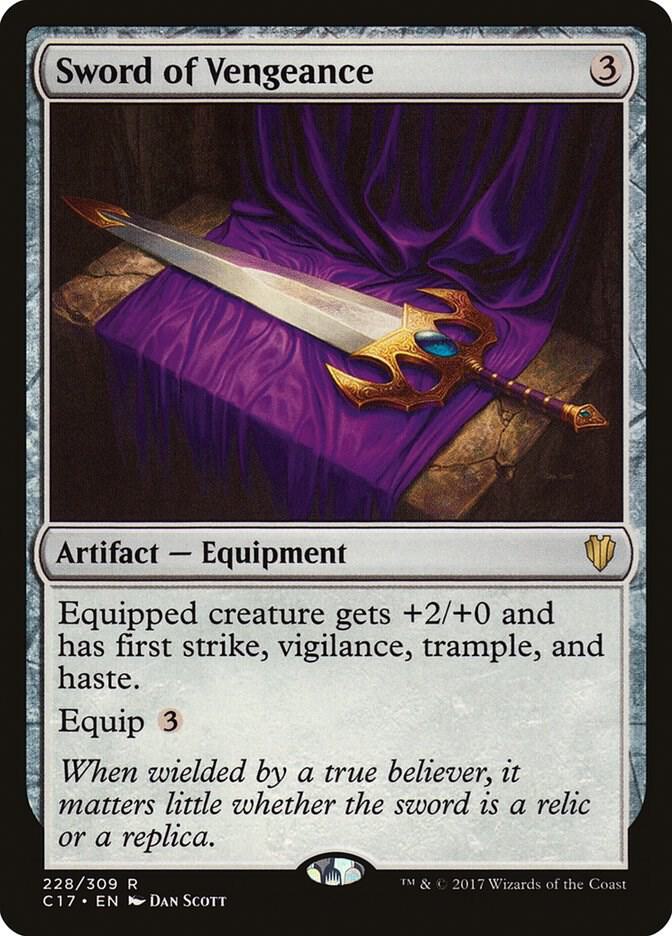 Sword of Vengeance [Commander 2017] 228