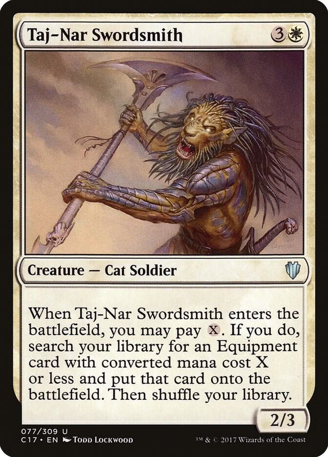 Taj-Nar Swordsmith [Commander 2017] 77
