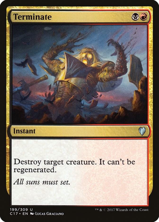 Terminate [Commander 2017] 199