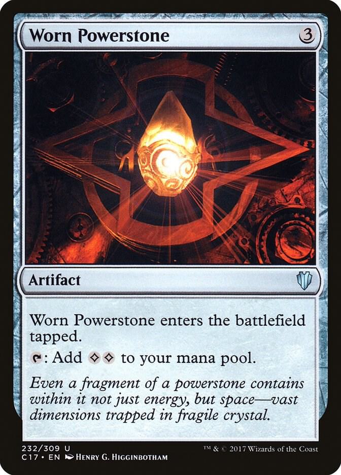 Worn Powerstone [Commander 2017] 232