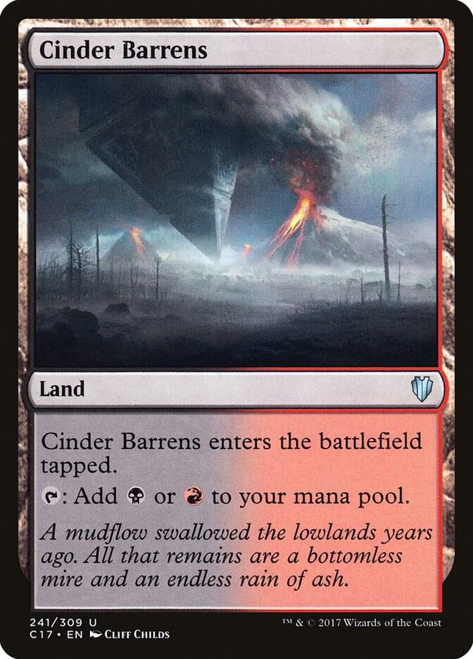 Cinder Barrens [Commander 2017] 241