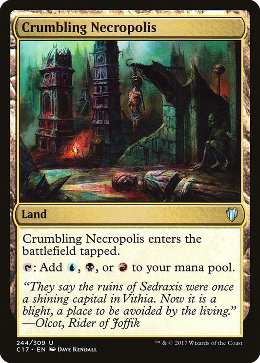 Crumbling Necropolis [Commander 2017] 244