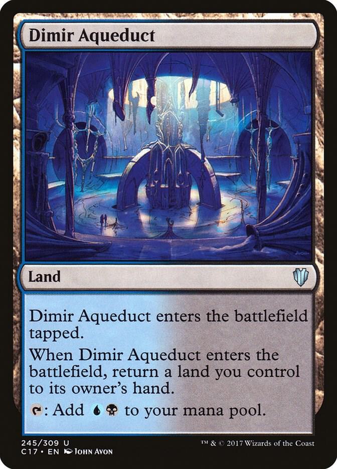 Dimir Aqueduct [Commander 2017] 245