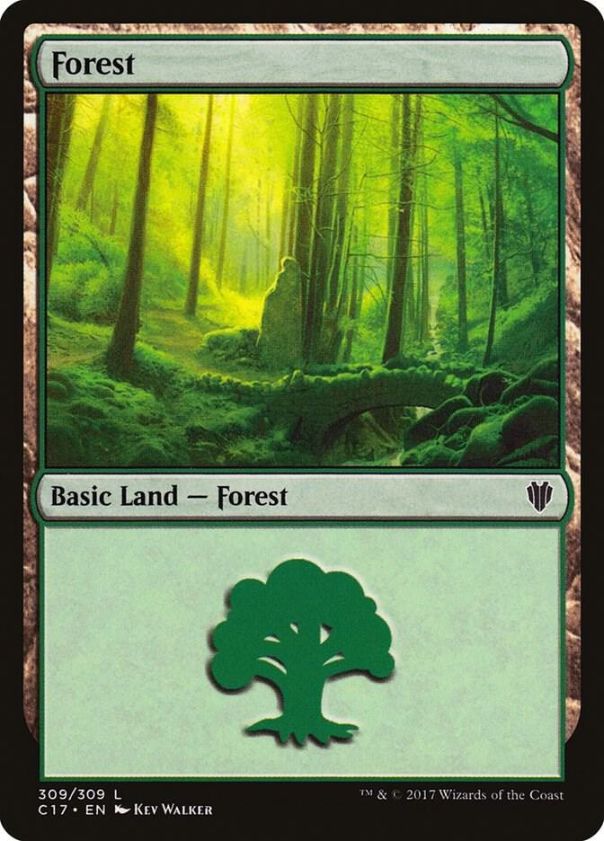 Forest (309) [Commander 2017] 309