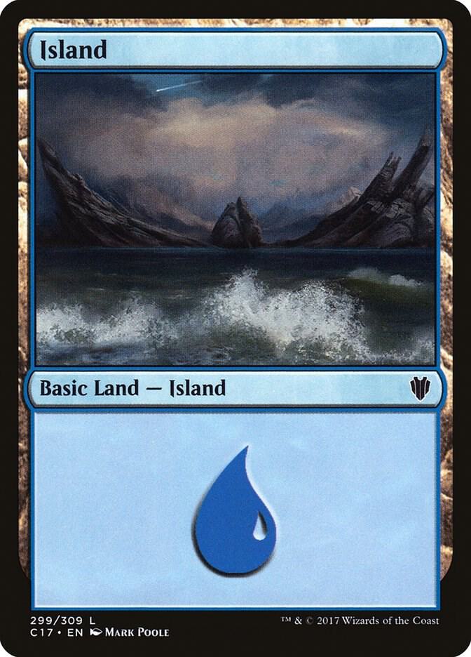 Island (299) [Commander 2017] 299