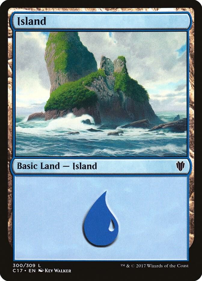 Island (300) [Commander 2017] 300