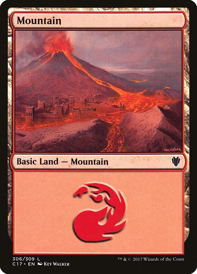 Mountain (306) [Commander 2017] 306