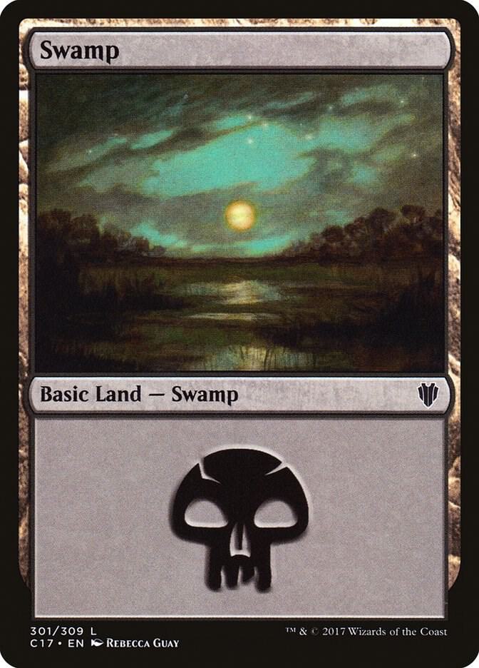 Swamp (301) [Commander 2017] 301