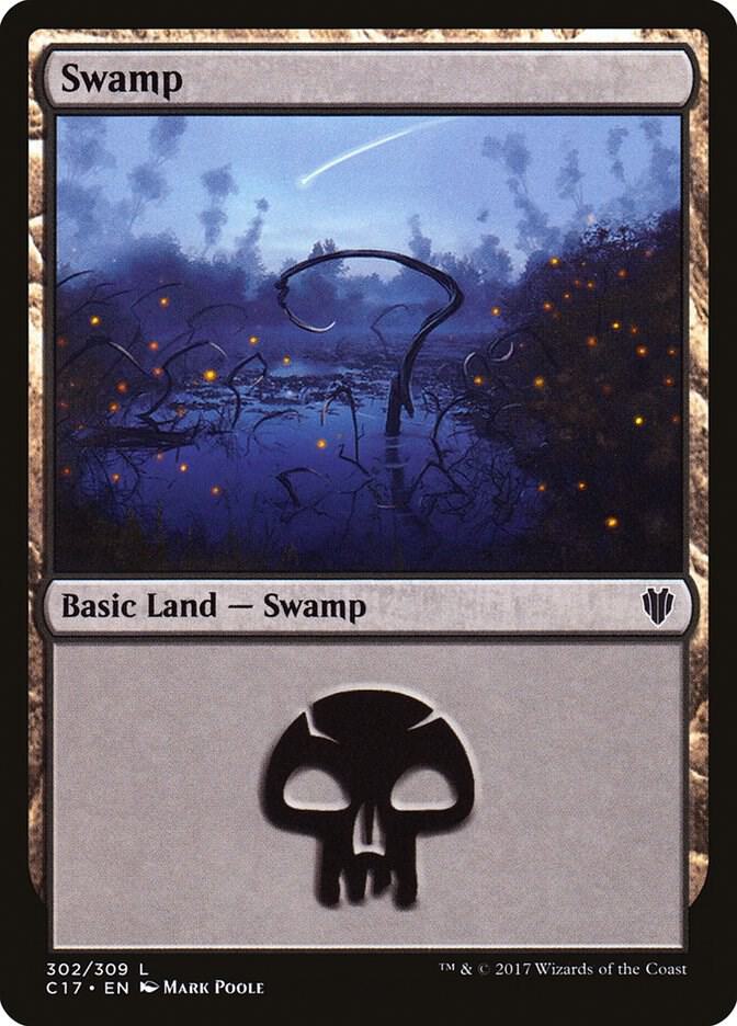 Swamp (302) [Commander 2017] 302