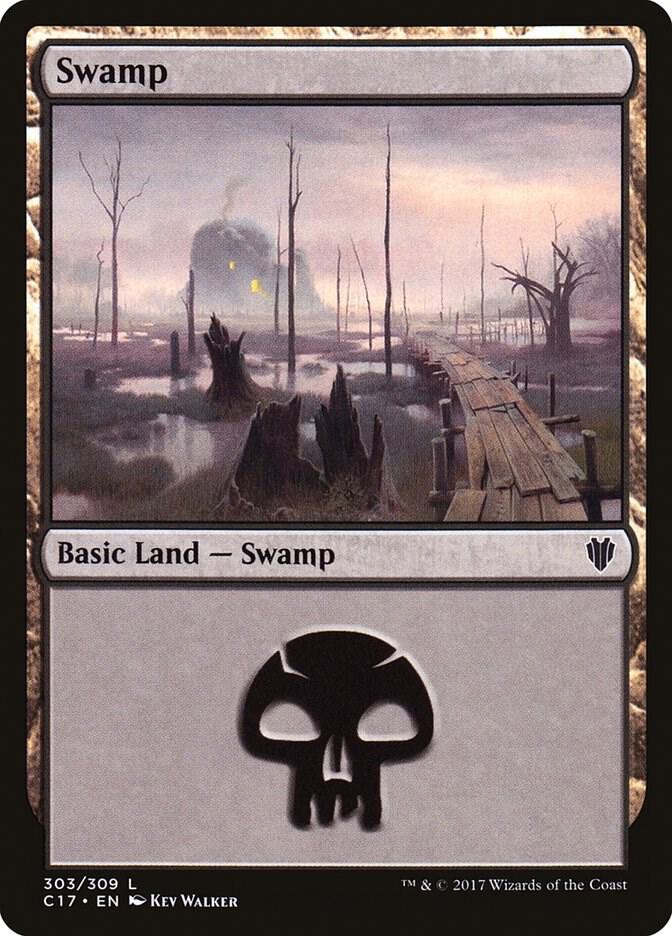 Swamp (303) [Commander 2017] 303