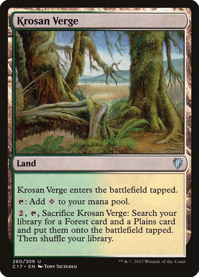 Krosan Verge [Commander 2017] 260