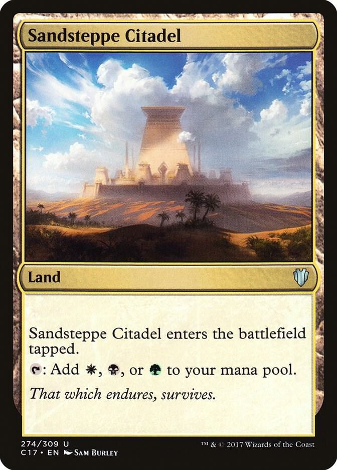 Sandsteppe Citadel [Commander 2017] 274