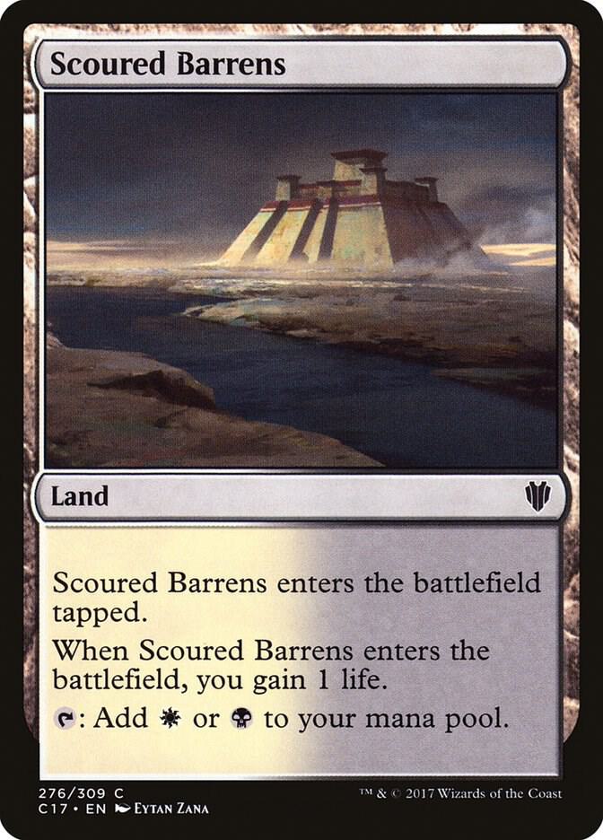 Scoured Barrens [Commander 2017] 276