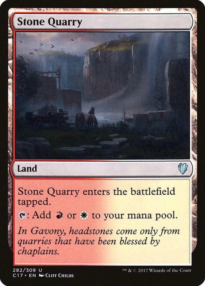 Stone Quarry [Commander 2017] 282