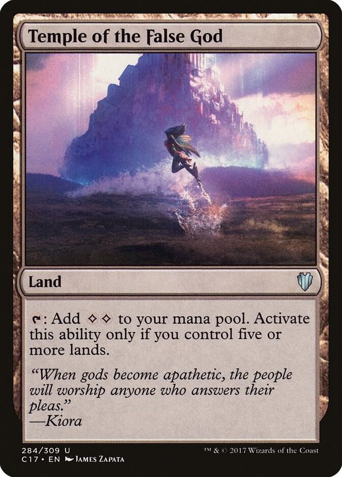 Temple of the False God [Commander 2017] 284