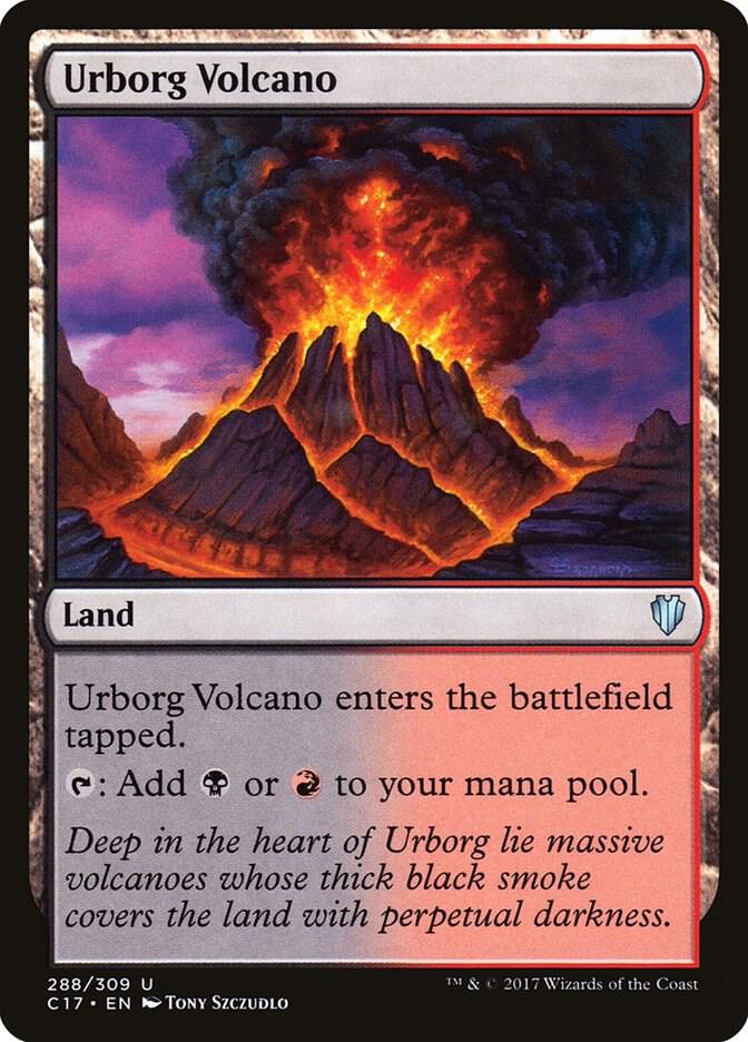 Urborg Volcano [Commander 2017] 288