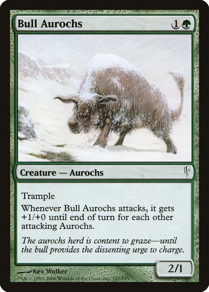 Bull Aurochs [Coldsnap] 107