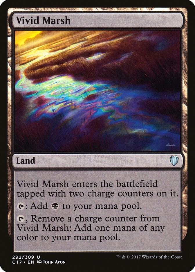 Vivid Marsh [Commander 2017] 292