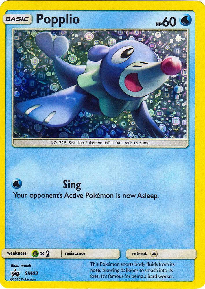 Popplio - SM03 (General Mills Promo) [Miscellaneous Cards & Products] SM03