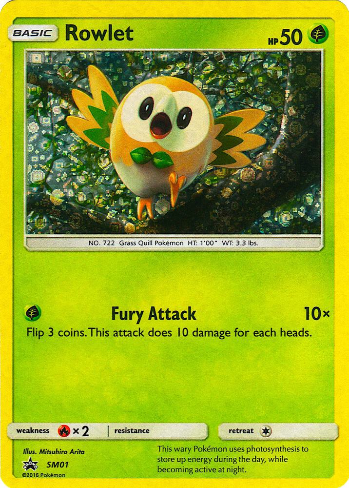 Rowlet - SM01 (General Mills Promo) [Miscellaneous Cards & Products] SM01