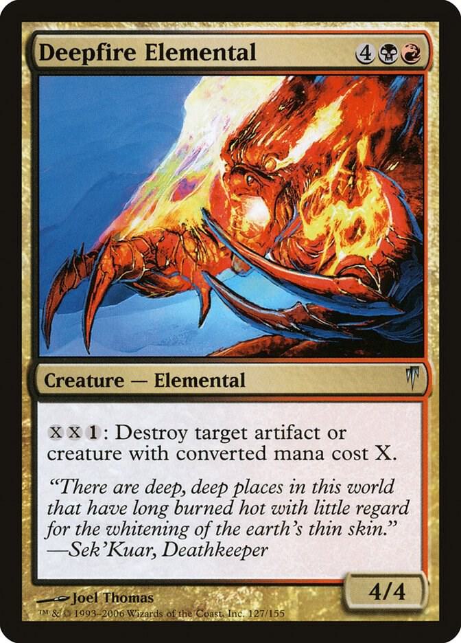 Deepfire Elemental [Coldsnap] 127
