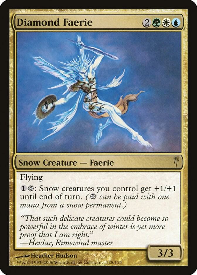Diamond Faerie [Coldsnap] 128