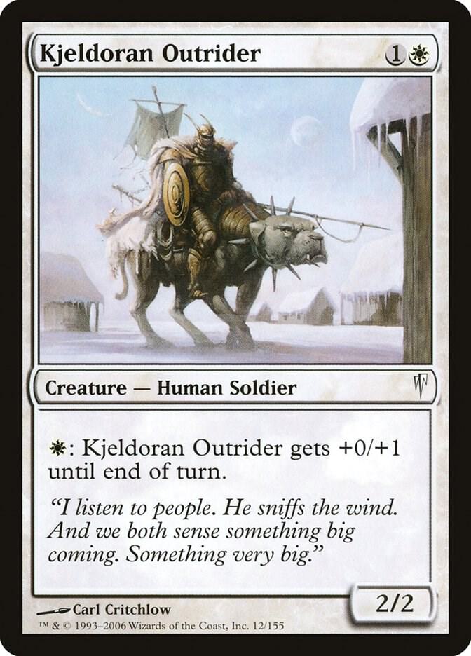 Kjeldoran Outrider [Coldsnap] 12