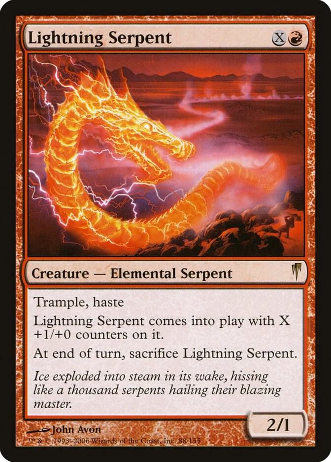 Lightning Serpent [Coldsnap] 88