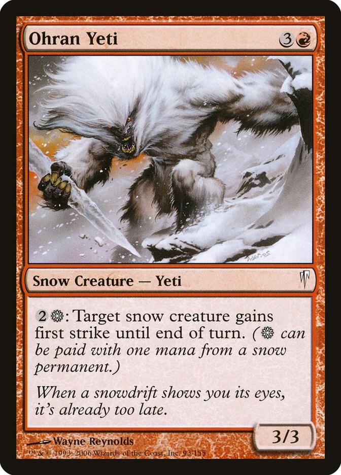 Ohran Yeti [Coldsnap] 93