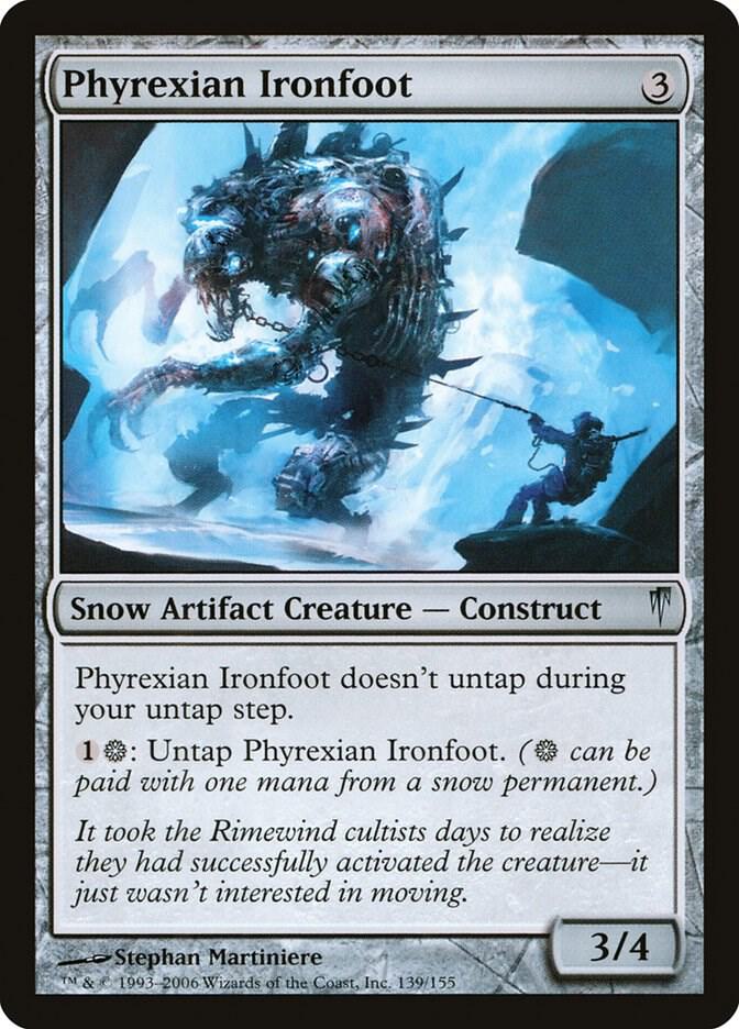 Phyrexian Ironfoot [Coldsnap] 139