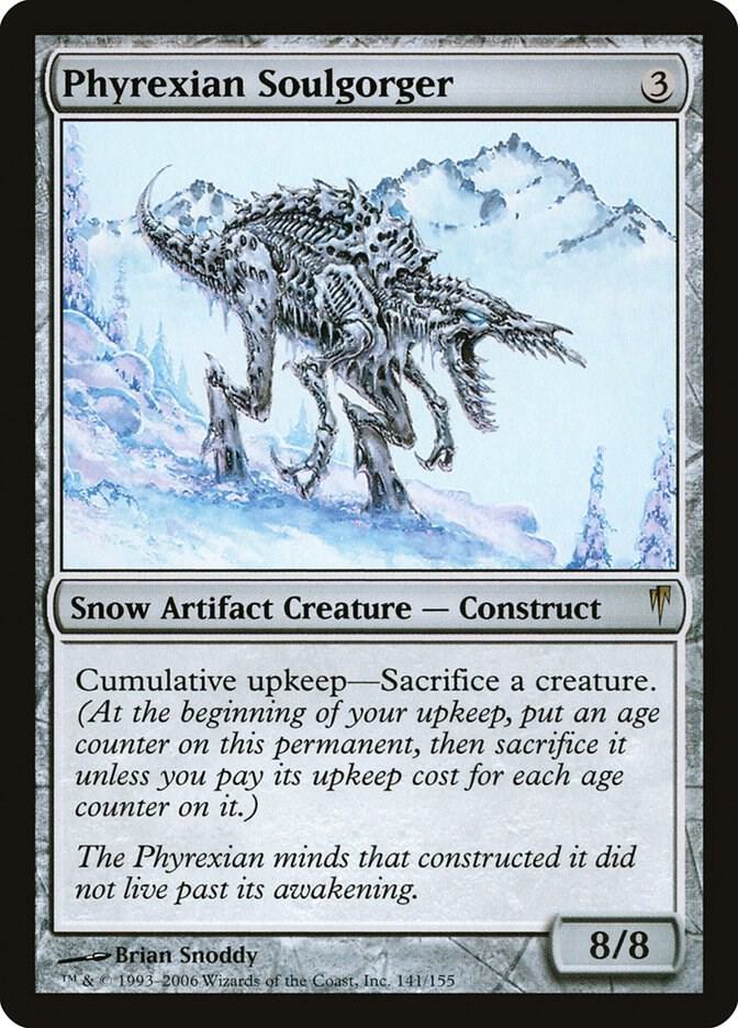 Phyrexian Soulgorger [Coldsnap] 141