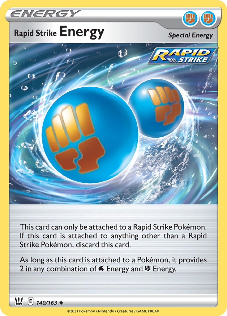 Rapid Strike Energy - 140/163 Battle Styles