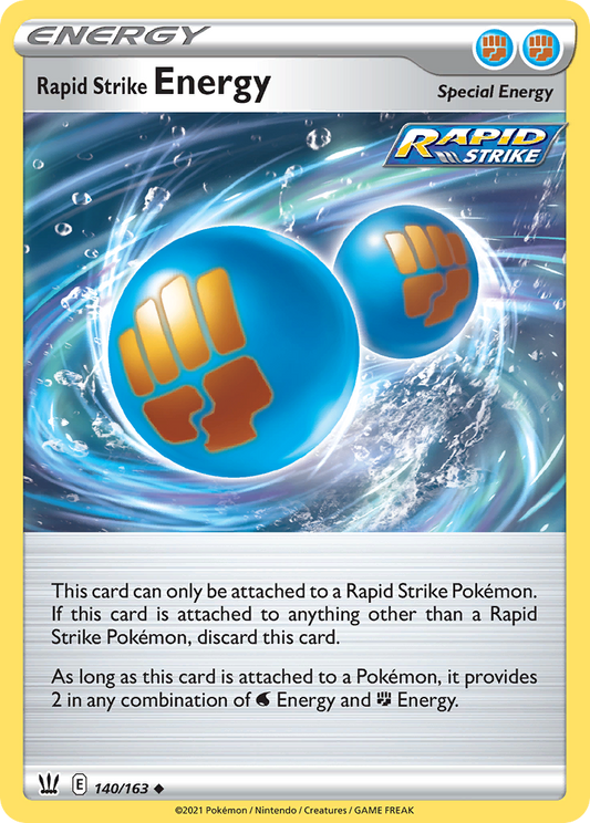 Rapid Strike Energy - 140/163 Battle Styles