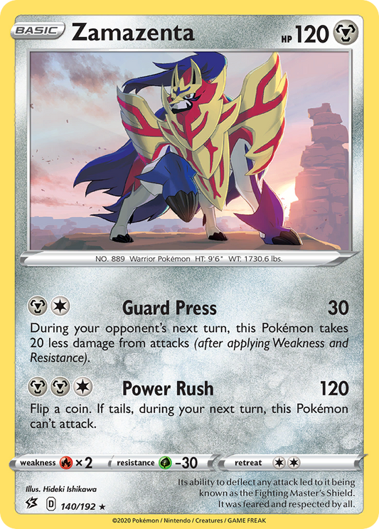 Zamazenta - 140/192 Rebel Clash