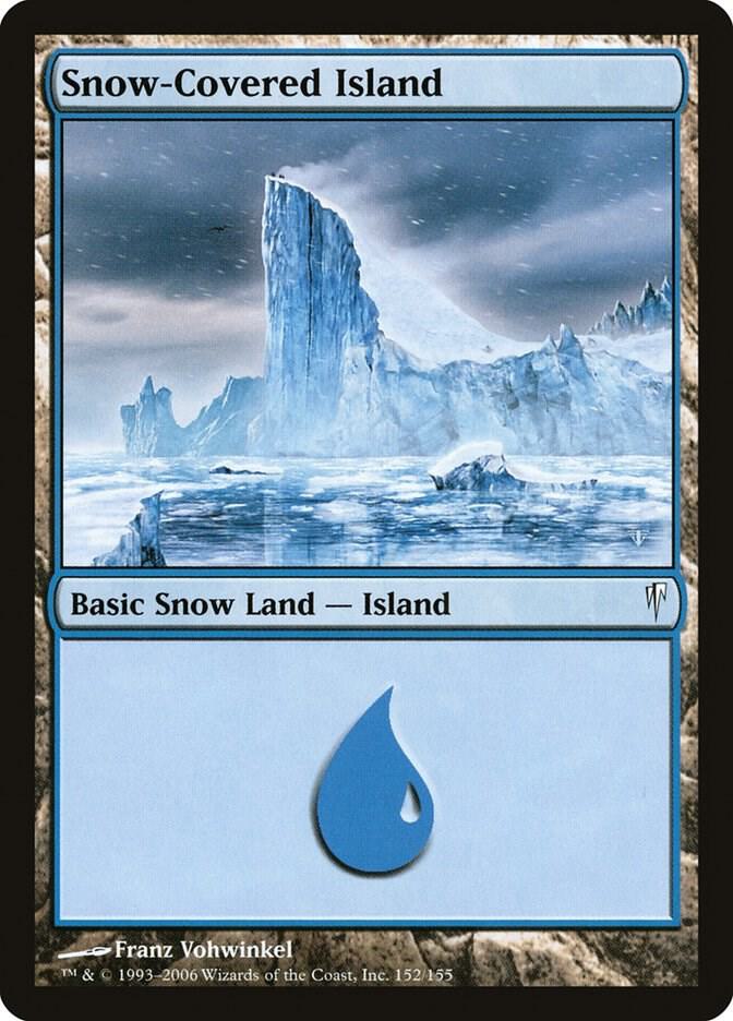 Snow-Covered Island [Coldsnap] 152